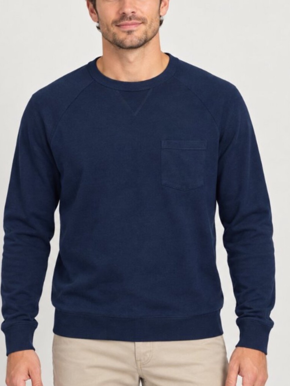 Van Heusen Dark Blue Crewneck Sweater